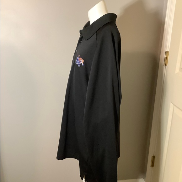 Men XXL Memphis Tigers Team Nike Fit Dry Golf Polo Long Sleeve Shirt - Picture 4 of 7